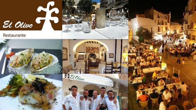 Restaurante EL OLIVO ﻿Plaza de Vila  7 - 9   07800    Ibiza  (Eivissa)  Telf.  (+34)  971 300 680   Te seducirán el marco singular y el emplazamiento privilegiado del restaurante El Olivo