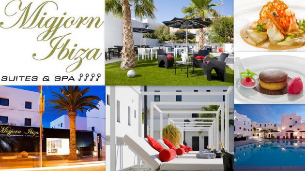 MIGJORN IBIZA Suites & Spa ****    Calle Begonias, 12-18  -  Playa den Bossa 07800   Ibiza (Eivissa)                    ﻿ Telf.  (+34)  971 393 573   A cien metros de la extensa y seductora Playa d'en